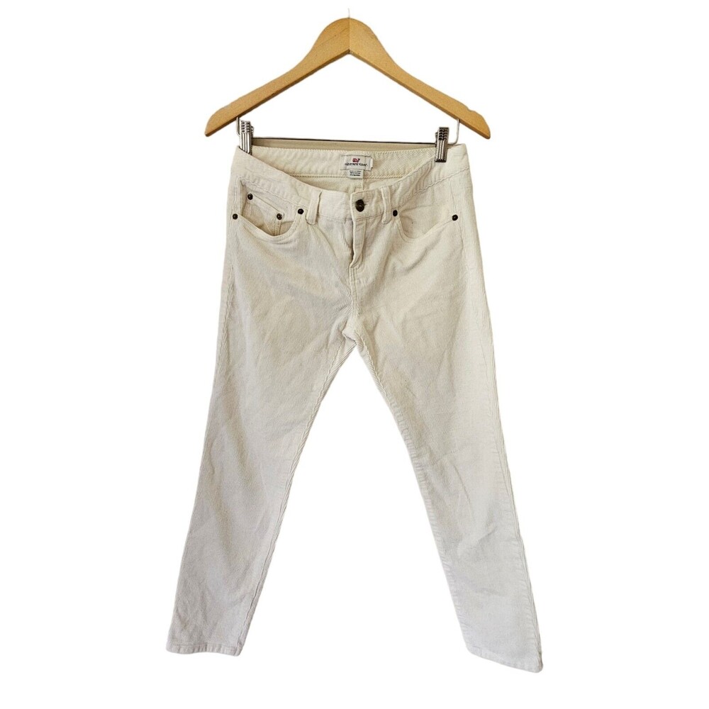 VINEYARD VINES Corduroy Pants SIZE 4 White‎